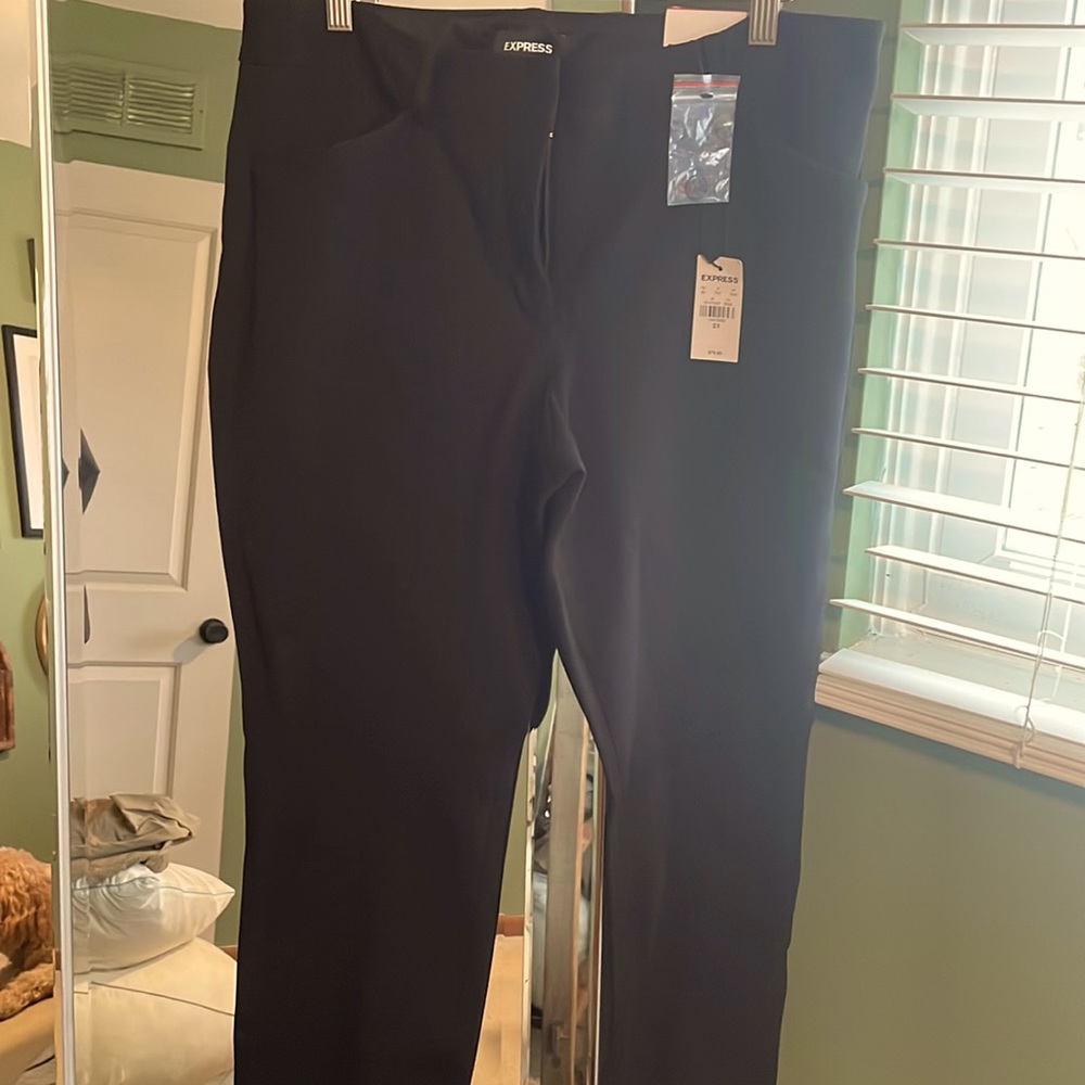 Express Stretch Skinny Mid Rise Pants